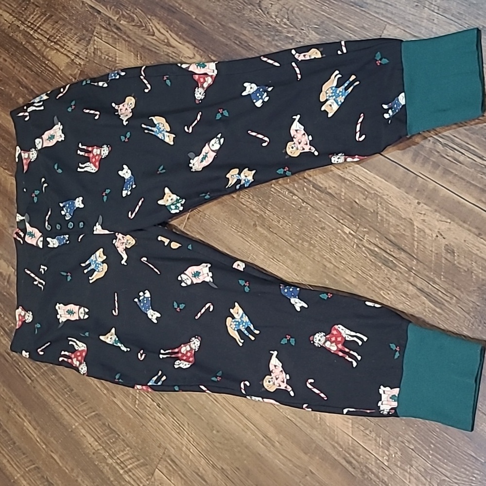 Torrid Sleep Black Holiday Dog Lounge Jogger Size 2